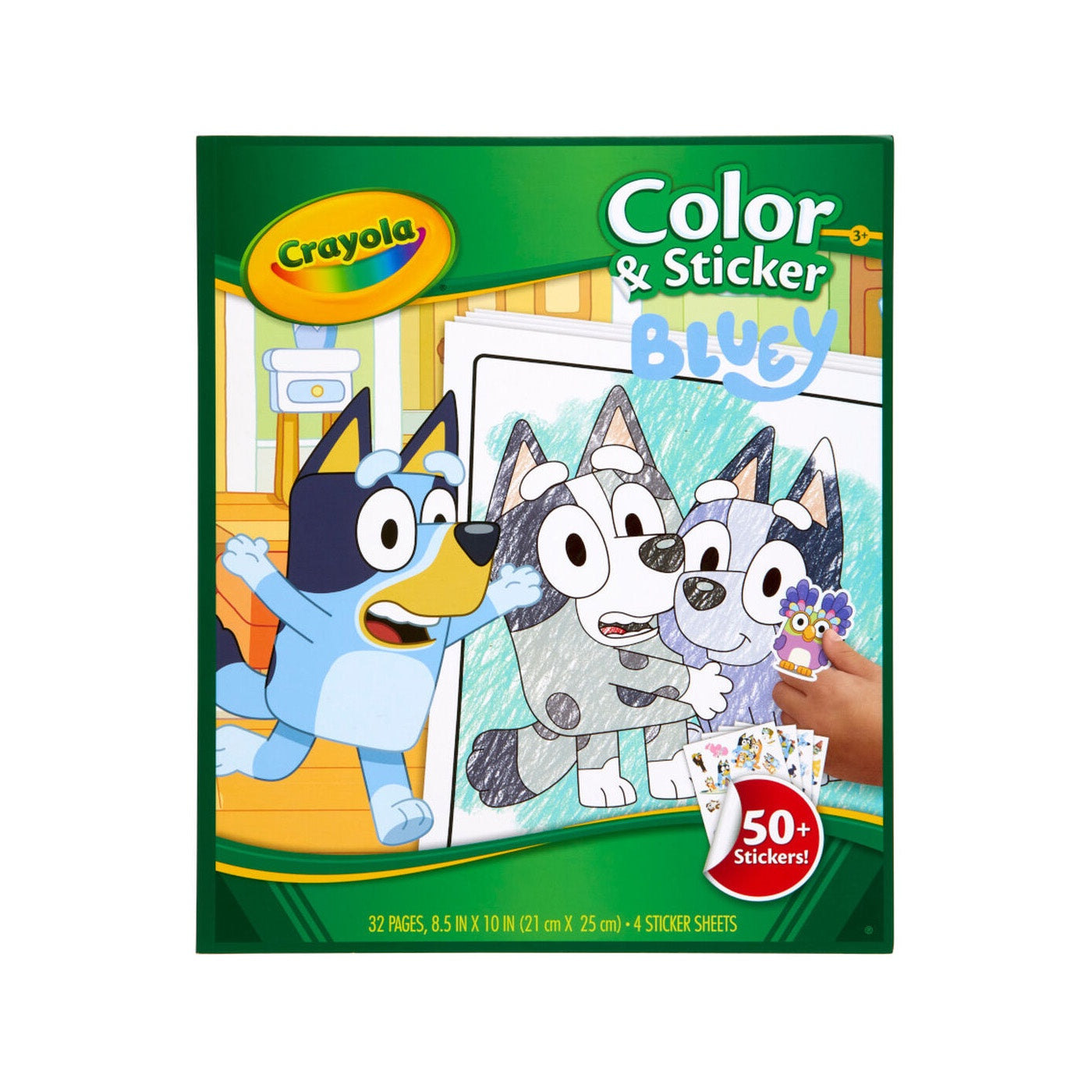 Bluey Colour & Sticker - Good Games
