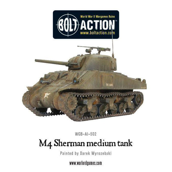 Bolt Action- M4 Sherman (75) Plastic Box Set - Good Games