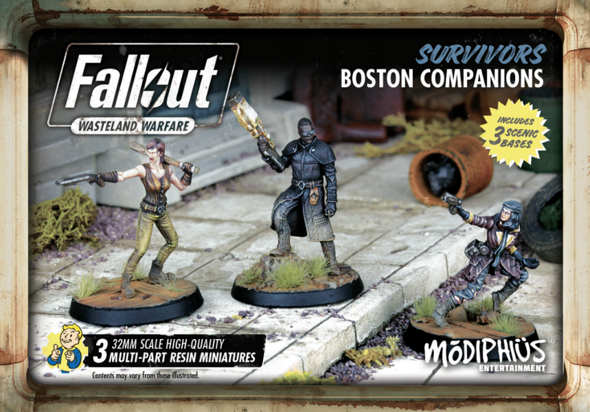 Fallout Wasteland Warfare Survivors Boston Companions - Good Games