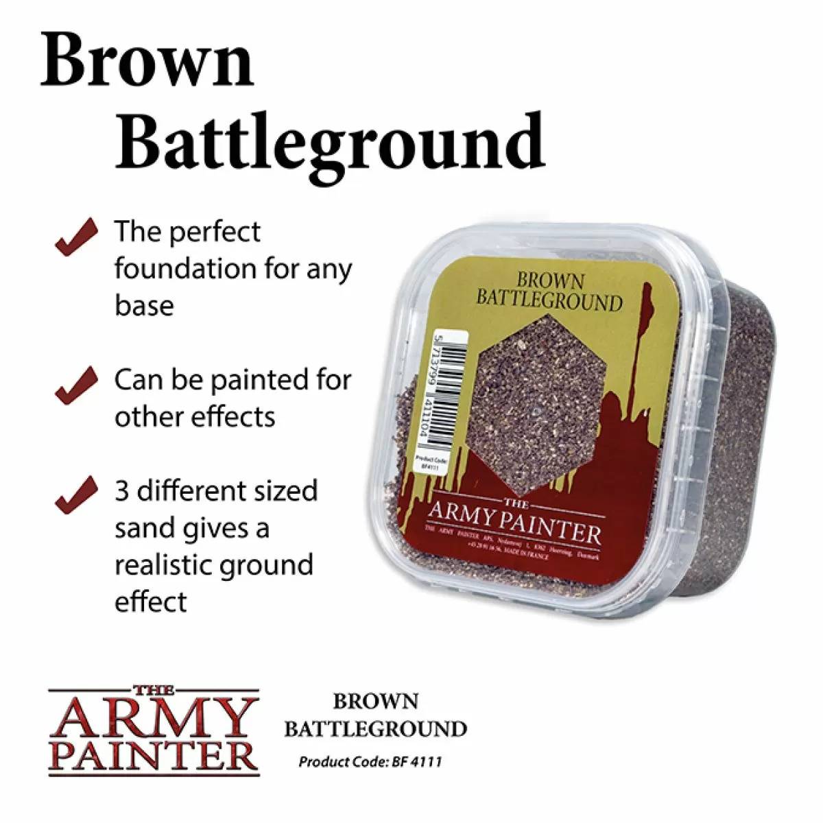 Army Painter Basing - Brown Battleground - Good Games