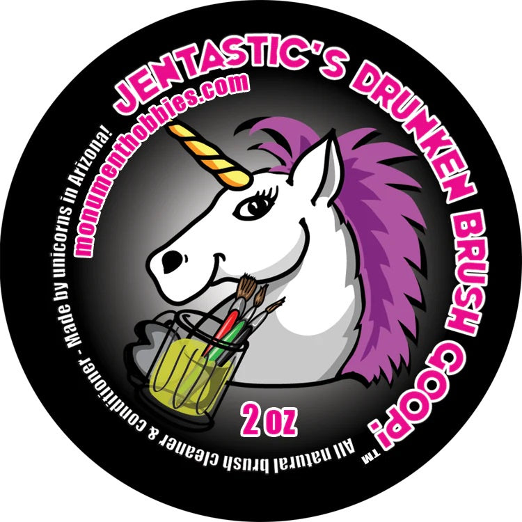 Monument Pro Brush Care Jentastics Drunken Brush Goop 2oz - Good Games