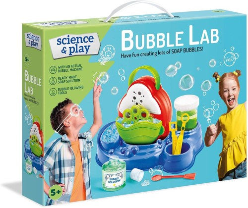 Clementoni - Science And Play - Soap Bubble Lab - Good Games