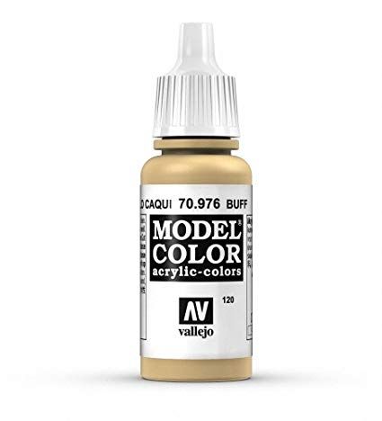Vallejo Model Colour - Buff 17ml Acrylic Paint (AV70976) - Good Games