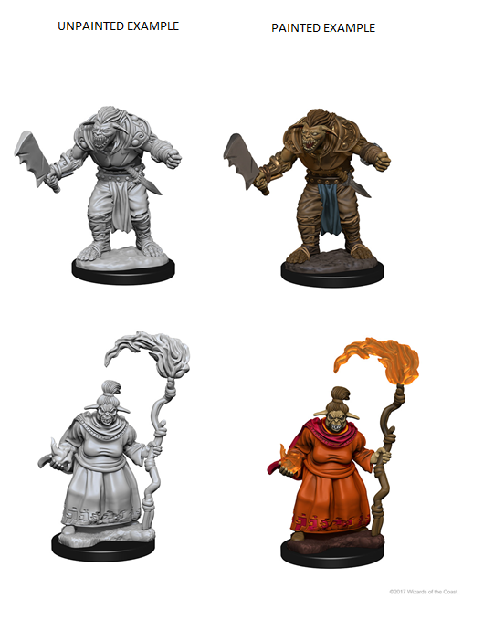 Pathfinder Deep Cuts Unpainted Miniatures Bugbears - Good Games