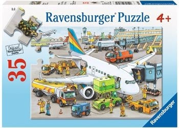 Ravensburger - Busy Airport - 35 Piece Jigsaw - Good Games