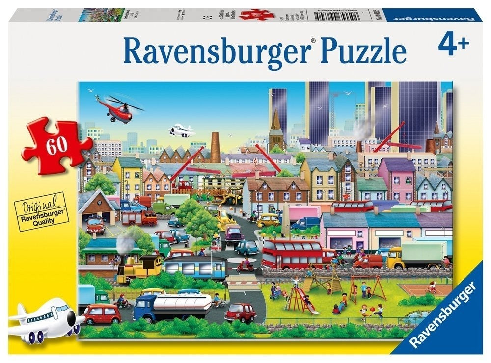 Ravensburger - Busy Neighbourhood - 60 Piece Jigsaw - Good Games
