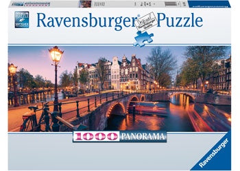 Ravensburger - Evening in Amsterdam 1000 Piece Jigsaw - Good Games