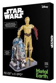 Metal Earth - Gift Box - C-3PO &amp; R2D2