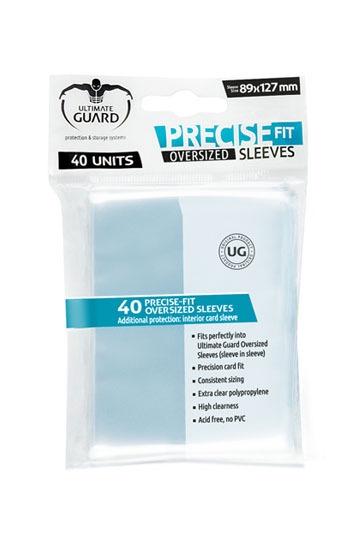 Ultimate Guard Precise-Fit Sleeves Oversized Transparent (40) - Good Games