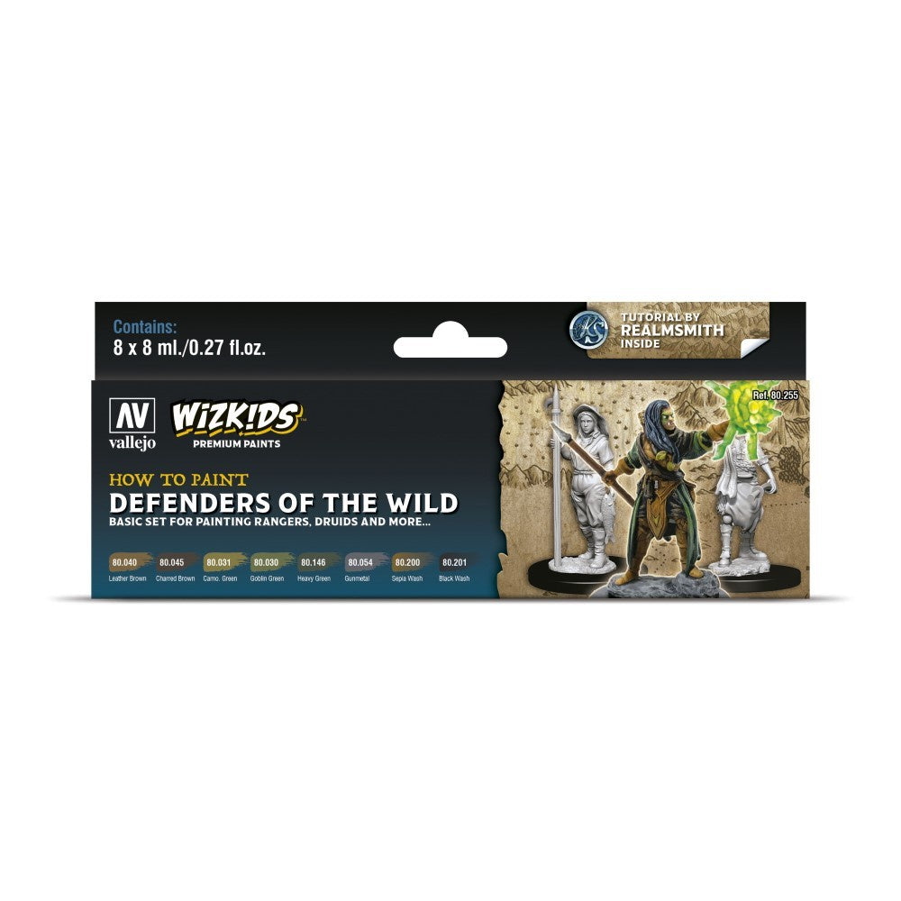 Wizkids Premium Paint Set by Vallejo: Defenders of the Wild - Good Games