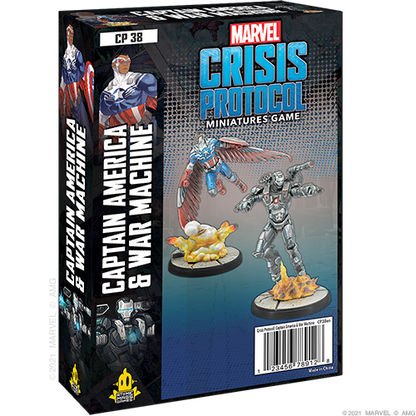 Marvel: Crisis Protocol - Captain America And War Machine - Good Games