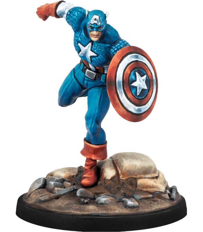 Marvel: Crisis Protocol - Captain America And The Original Human Torch