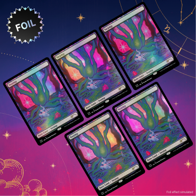 Magic: The Gathering - Secret Lair Drop - Astrology Lands Capicorn Traditional Foil - Good Games