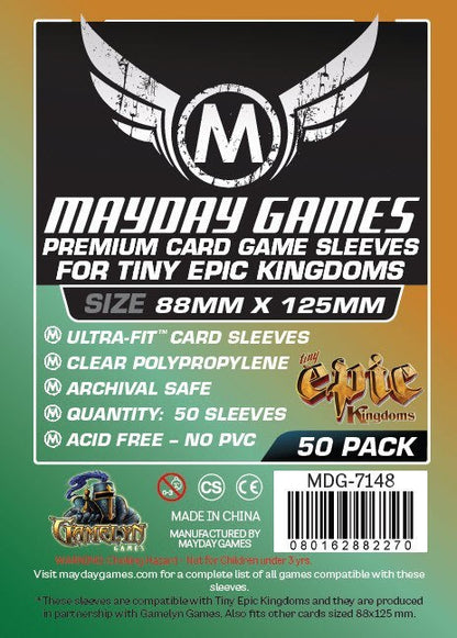 Tiny Epic Kingdoms: Card Sleeves - Mayday - Good Games