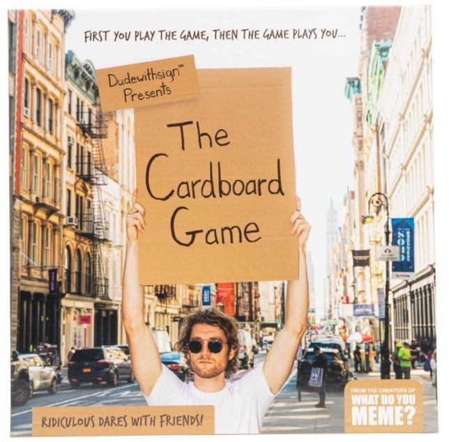 Dudewithsign Presents: The Cardbard Game