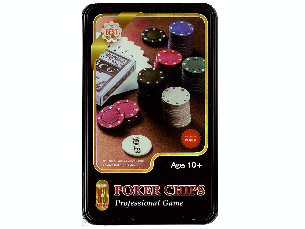 Poker Chips: 11.5grams 100pc In Tray - Good Games