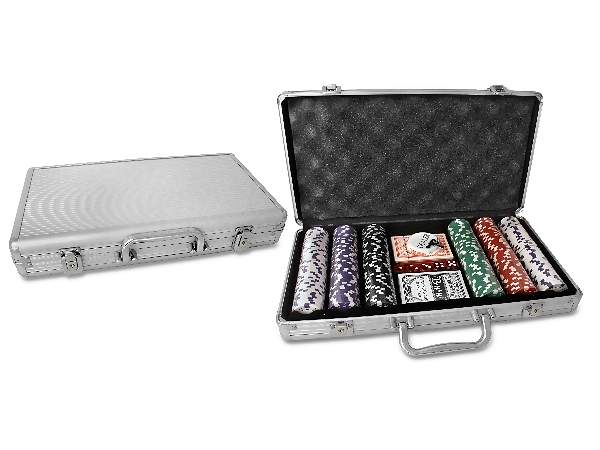 Poker Set 300pc 11.5gm Aluminium Case - Good Games
