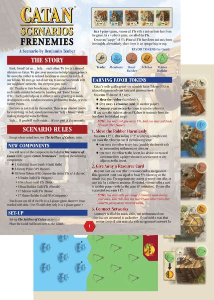 Catan Scenarios: Frenemies - Good Games