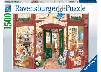 Ravensburger - Wordsmiths Bookshop Puzzle 1500 Piece Jigsaw - Good Games
