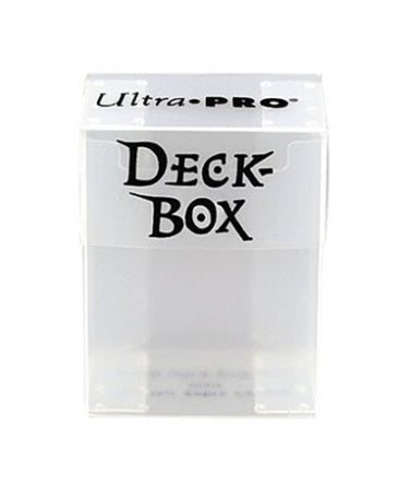 Ultra Pro - Deck Boxes Solid Clear - Good Games