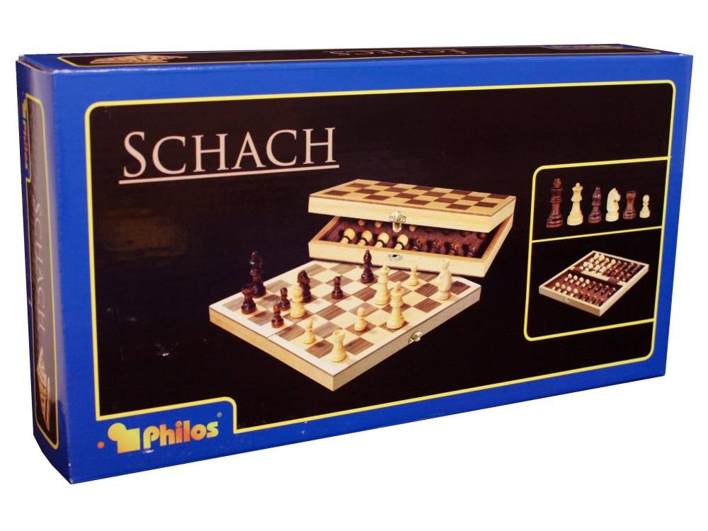 Chess Set Wood 30cm - Good Games