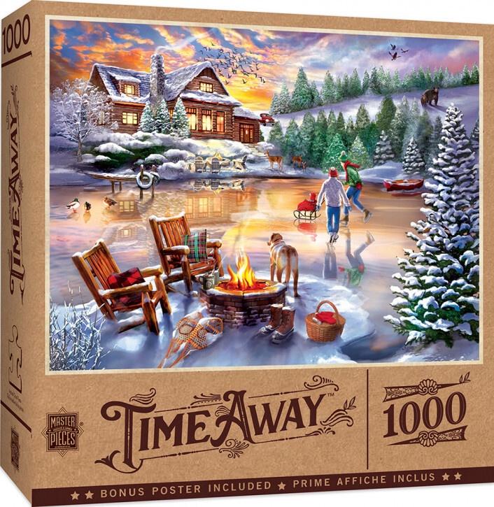 MasterPieces - Time Away An Evening Skate 1000 Piece Jigsaw - Good Games
