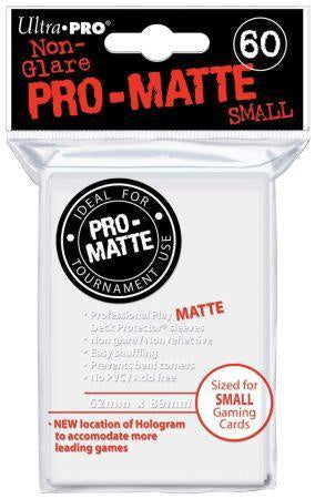 Ultra Pro: UP84022 PRO-Matte 60ct Small Deck Protector sleeves: White