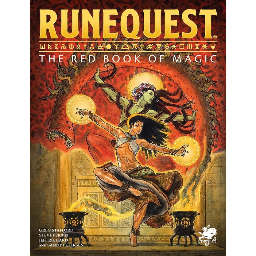 RuneQuest - The Red Book Of Magic - Hardcover