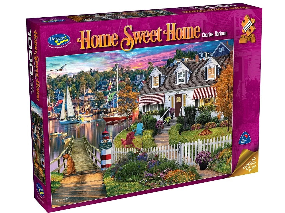 Holdson - Charles Harbour Home Sweet Home 1000 Piece Jigsaw - Good Games