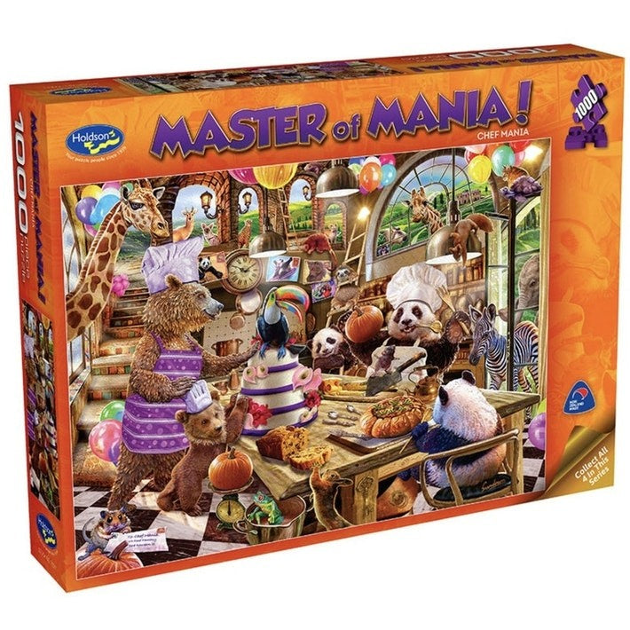 Holdson - Master Of Mania - Chef Mania 1000 Piece Jigsaw - Good Games