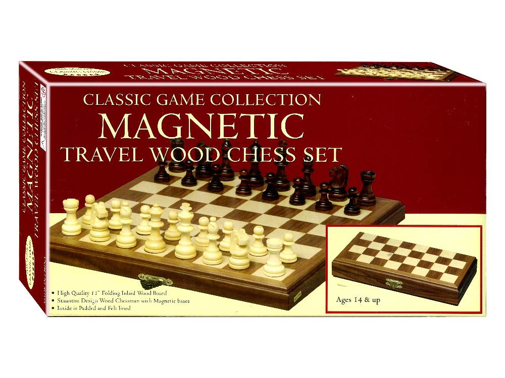 Chess Walnut 11 Magnetic - Good Games