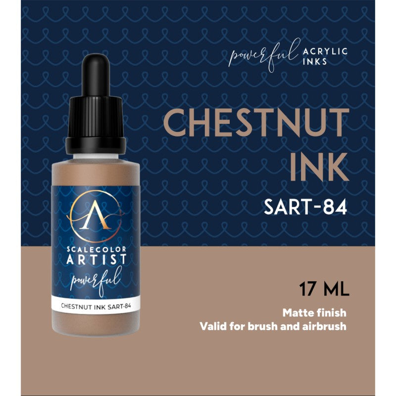 Scale 75 Scalecolor Artist Chestnut Ink 20ml - Good Games
