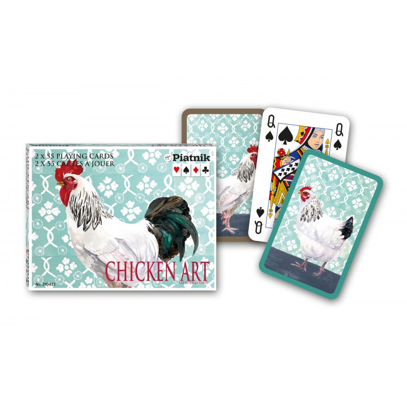 Chicken Art Bridge Double Deck - Good Games