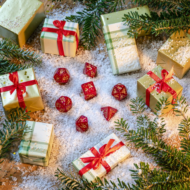 Q Workshop - Q-Workshop: Christmas Dice Set 2022 - Good Games