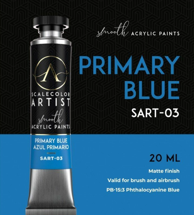 Scale 75 - Scalecolor Artist Primary Blue 20ml - Good Games