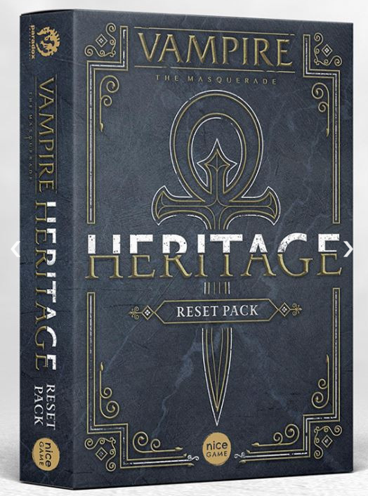 Vampire The Masquerade - Heritage Reset Pack - Good Games