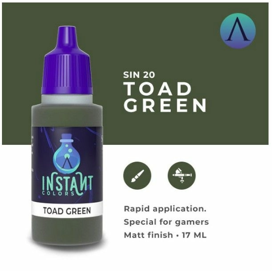 Scale 75 – Instant Colors Toad Green 17ml (SIN-20) - Good Games