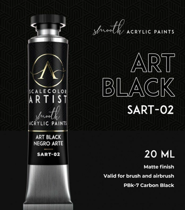 Scale 75 - Scalecolor Artist Art Black 20ml - Good Games