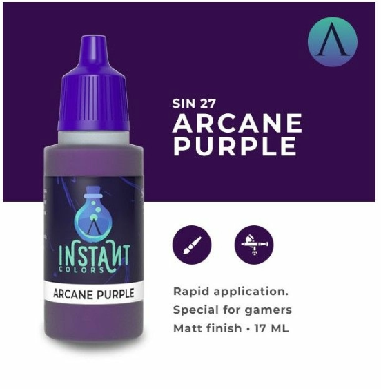 Scale 75 – Instant Colors Arcane Purple 17ml (SIN-27) - Good Games