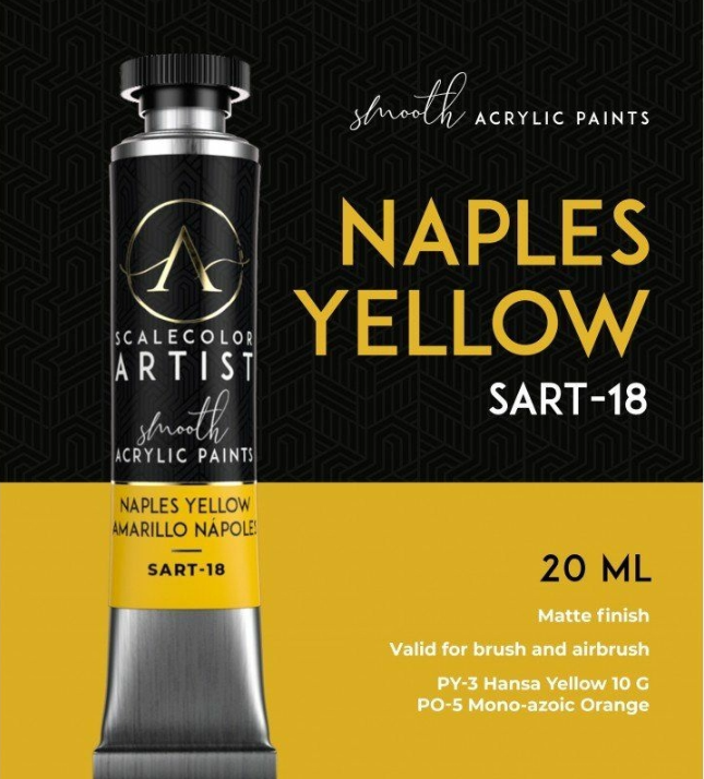 Scale 75 - Scalecolor Artist Yellow Naples 20ml – Good Games