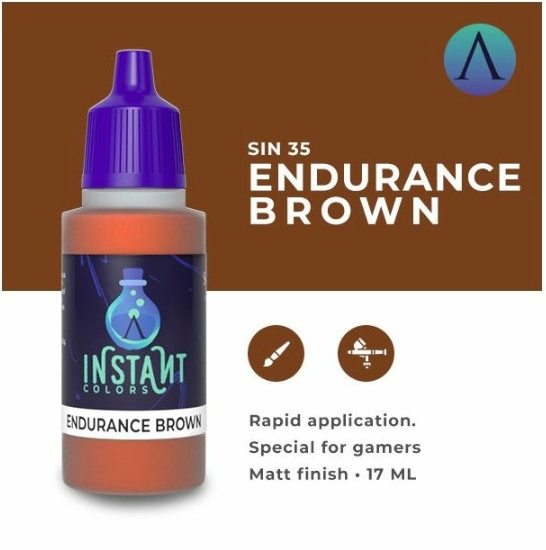 Scale 75 – Instant Colors Endurance Brown 17ml (SIN-35) - Good Games