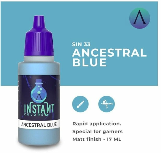 Scale 75 – Instant Colors Ancestral Blue 17ml (SIN-33) - Good Games