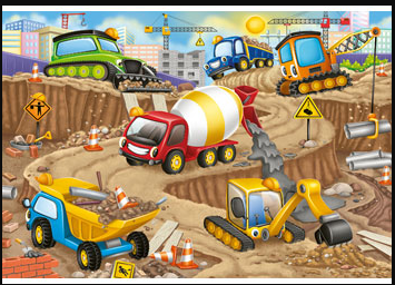 Ravensburger - Construction Fun 24 Piece Jigsaw