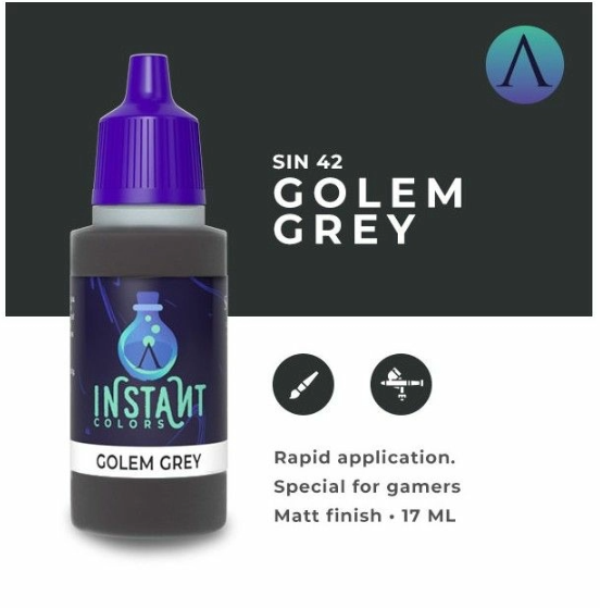 Scale 75 – Instant Colors Golem Grey 17ml (SIN-42) - Good Games