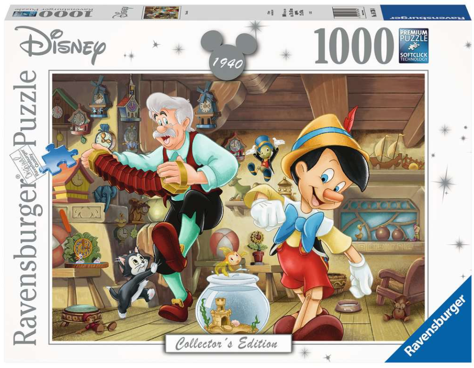 Ravensburger - Disney Collector Edition Pinocchio 1000 Piece Jigsaw - Good Games