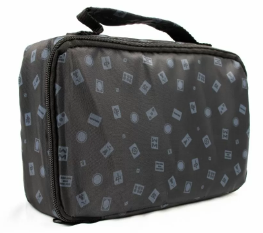 LPG Mahjong Travel Case - Classic Set with Black Tiles - Good Games