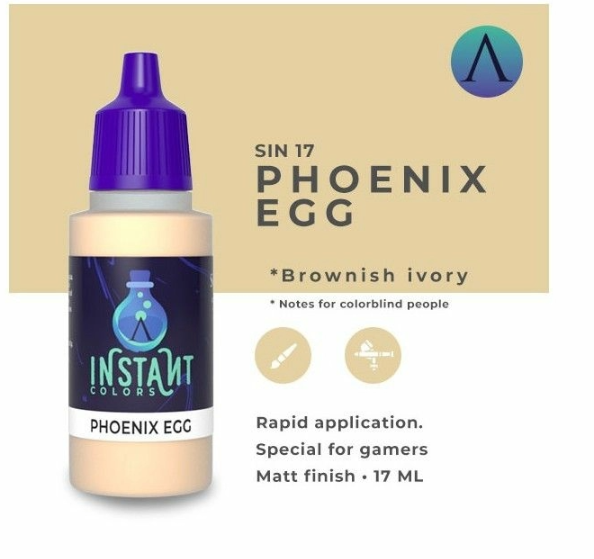 Scale 75 – Instant Colors Phoenix Egg 17ml (SIN-17) - Good Games