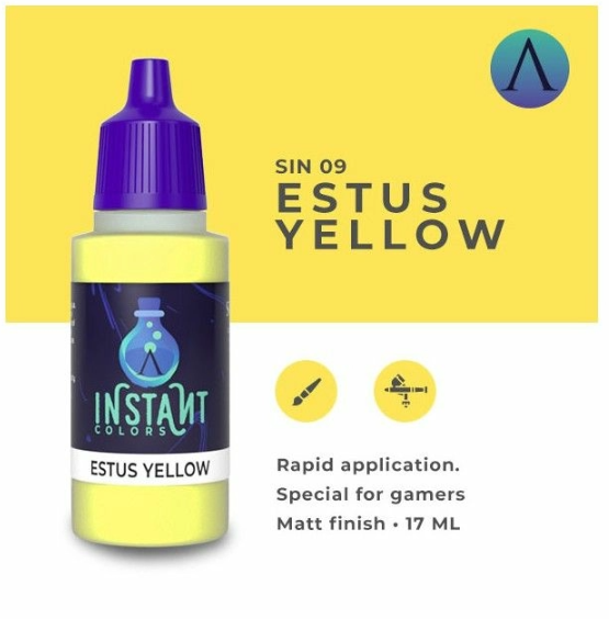 Scale 75 – Instant Colors Estus Yellow 17ml (SIN-09) - Good Games
