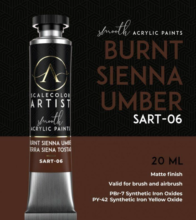 Scale 75 - Scalecolor Artist Burnt Sienna Umber 20ml - Good Games