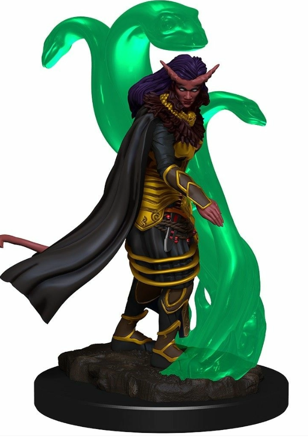 Dungeons & Dragons - Premium Painted Figures Tiefling Female Sorcerer - Good Games